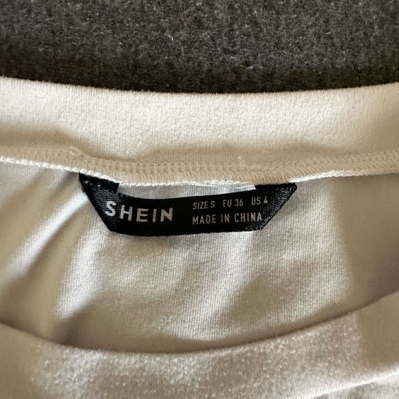 Shein Tie Butterfly Crop Top - Picture 4 of 4